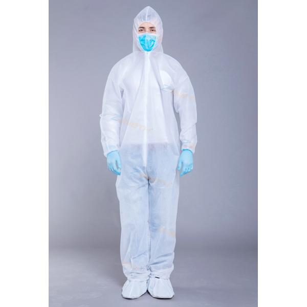 Buy SMS Elastic Cuff Personal Safety 50g Disposable Coveralls at wholesale prices