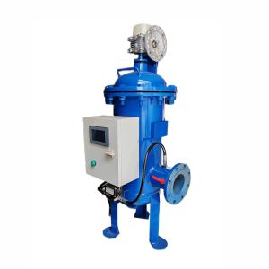 PLC Control Self Cleaning Filter Housing With Wedge Wire Mesh