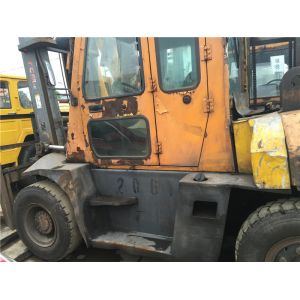used tcm fd60 forklift with cabin made in japan