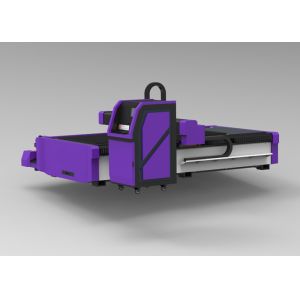 Open Type Fiber Laser Metal Cutting Machine , Cnc Laser Engraving Cutter 380V