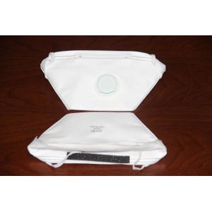 folded disposable respirator dust mask FFP1 FFP2 FFP3 with or without valve