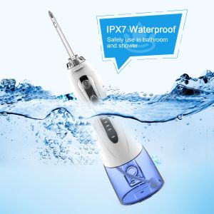 IPX7 Rechargeable Water Flosser , ROHS Water Picks For Teeth