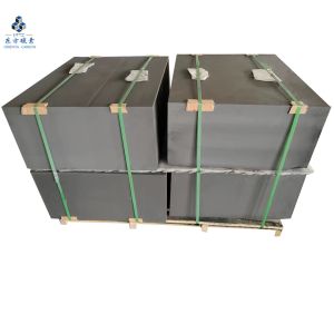 Quality 1.85 g/cm3 Dark Grey Fuel Cell Graphite 12µm Grain Size Bipolar Plate Graphite for sale