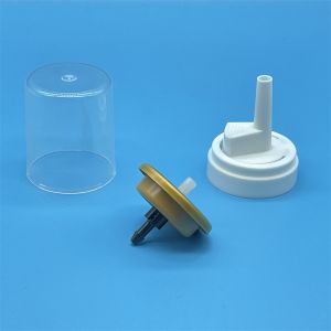 Hair Mousse Inverted Aluminum Valve Customizable Upside-Down Dispensing System