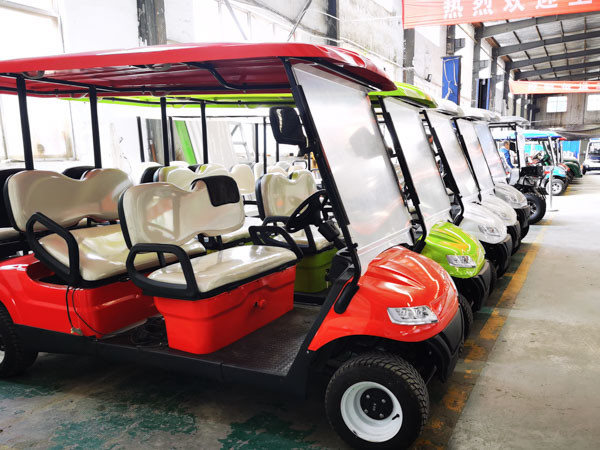 1000kg 100km Passenger Limo Golf Cart Custom