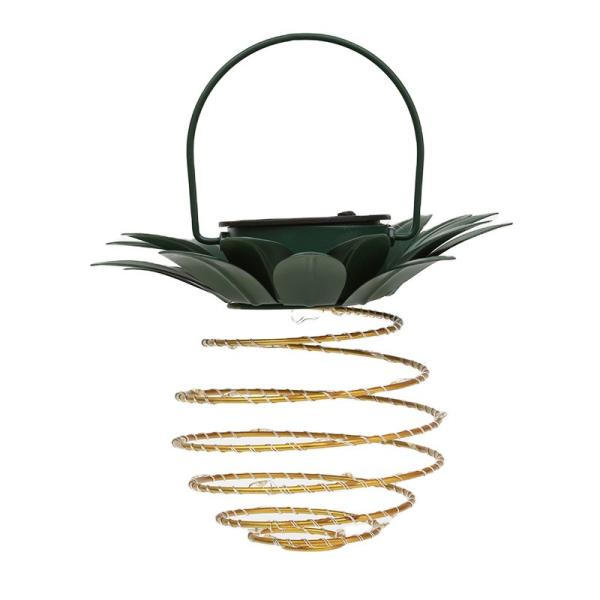 Buy Solar Pineapple Light LED Copper Wire String Lights For Garden Decoration at wholesale prices