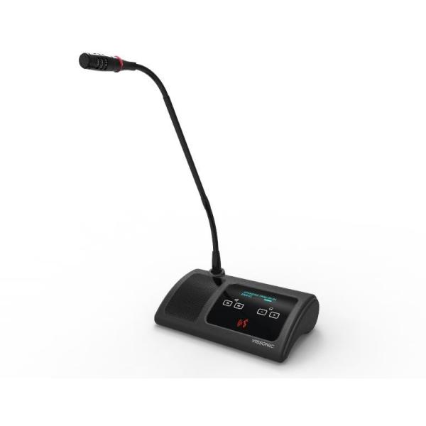 ABS Material Wireless Microphone Desktop 20 - 20000Hz With Language Interpretati