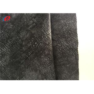 Customized Printed Plush Velvet Fabric , 100 % Polyester Sofa Upholstery Fabric