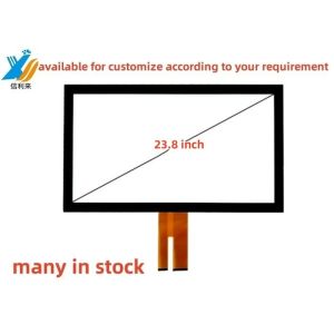 23.8 Inch Multi touch USB projected capacitive (PCAP) GG GFF touch screen panel