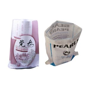Grain Storage Polypropylene Packaging Bags With Inside Liner Single Folded
