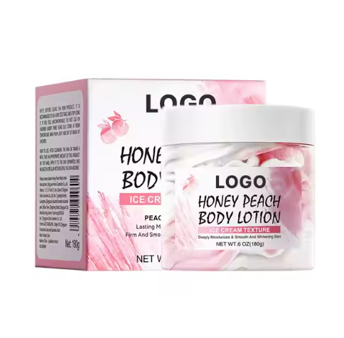 Private Label Ice Cream Butter Body Lotion Cream Moisturizing Vegan for Women