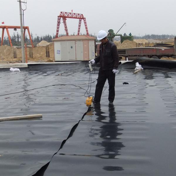 Buy 1mm and 2mm HDPE Geomembrane Liner Double Smooth/Double Texture for Aquaculture Pond at wholesale prices