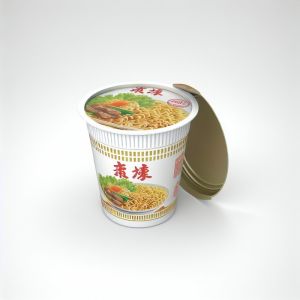 Braised Beef Flavor Instant Noodles 2 Noodle Cakes