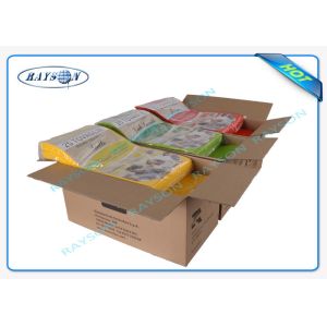 Black / Red Vinyl Non Woven Tablecloth Textiles Disposable Table Covers