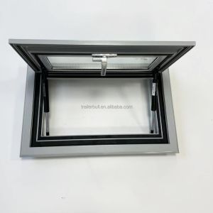 E-mark Control EVX-250x660 HxW Tempered Glass RV Windows for Motorhome Camper