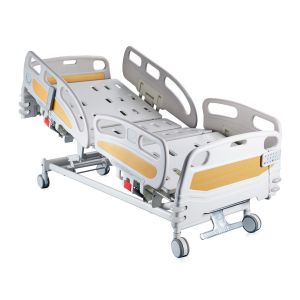 China Clinical Metal ABS Adjustable Electric ICU Hospital Bed on sale