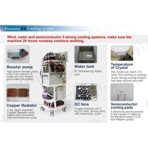 Germany xenon lamp SHR fast Hair Removal machine / equipment