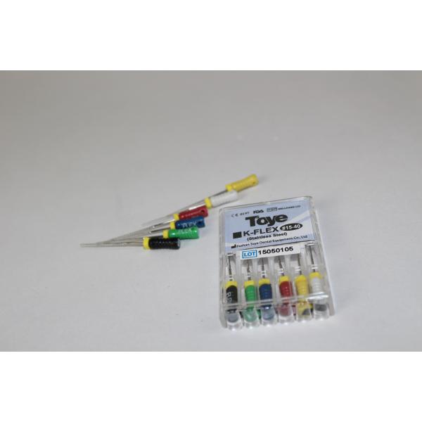 Buy Toye Dental Stainless Steel-Hand K-FLEX files at wholesale prices