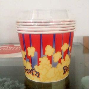 150oz Disposable Food Containers Paper Popcorn Buckets For Restaurants