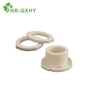 Round Head Aquarium Air Tube Sewage Seafood Pool Bulkhead Fittings Connector