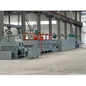 Continuous 700KW Aluminum Brazing Furnace Industrial Electric