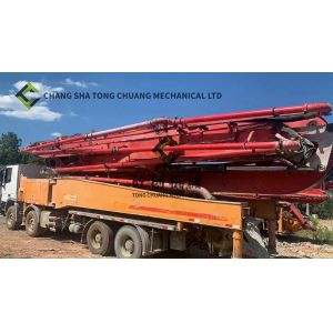 56M 8x4 Used Concrete Boom Pump for Construction Projects