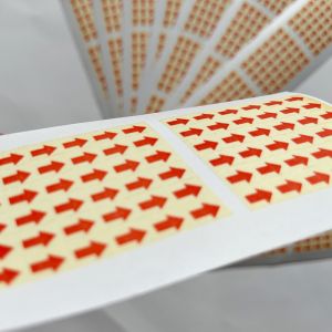 Custom Printing Matte Thick Textured Paper Candle Sticker Labels