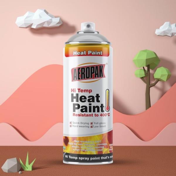 Buy High Heat Resistant Spray Paint 400ml Aeropak High Temp Aerosol at wholesale prices