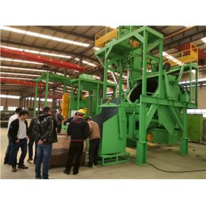 Buy cheap High Productivity 0.6m3 Tilt Drum Shot Blasting Machine With Steel Drum from wholesalers