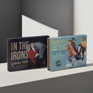 Recyclable Paper Packaging Cardboard Eyeshadow Palette Empty Cosmetic Box