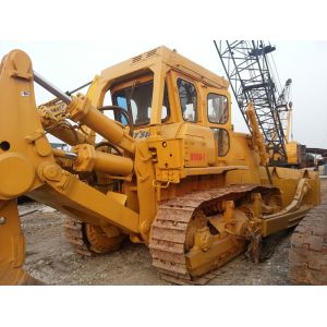 China Original Japan Second Hand Dozers KOMATSU D155A-1 Single Ripper 1990 Year on sale