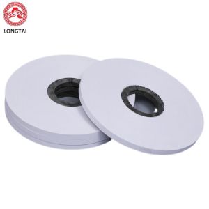 Lightweight Non Woven Cable Wrapping Tape PET 80um White Green Color