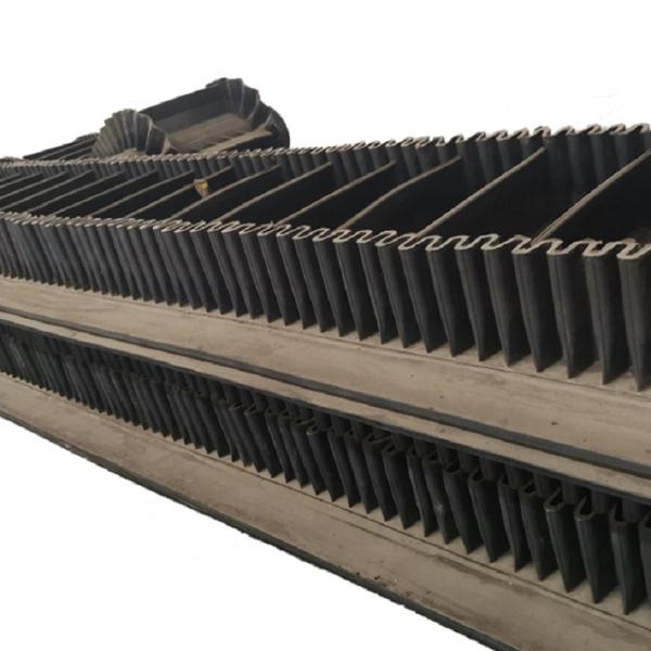 Buy Fertilizer Sand EP250 EP300 Inclined Conveyor Belts at wholesale prices