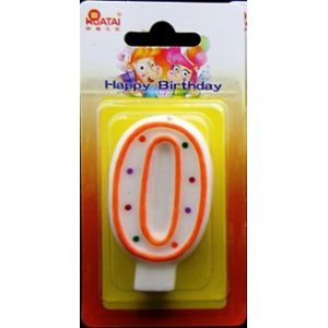 Best-selling unique polka dot number birthday candle
