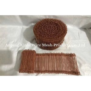 Double Loop Tie Wire - Bundle Packaging 14cm Length Garden 1.2mm Soft Copper