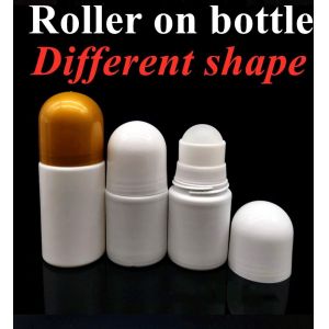 30ml 50ml 60ml HDPE Plastic Roll on Deodorant bottle Empty Bottle Deodorant