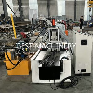 High Speed Flying Cutting Ppgi C Stud Roll Forming Machine Servo Motor Driven