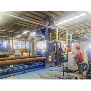 Steel Pipe External 3lpe Internal FBE Anti-Corrosion Coating Equipment for Gas