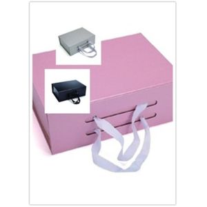 Custom Logo Printed Cardboard Boxes , Corrugated Packaging Box With Handles