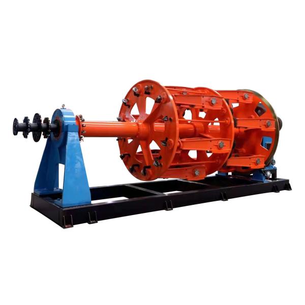 Buy High Reliability Cage Type Stranding Machine PLC Control & Stable Operation cable manufacturing equipment at wholesale prices