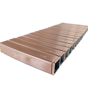 6mm C10200 C11000 Pure Copper Square Pipe Mould Tube Billets