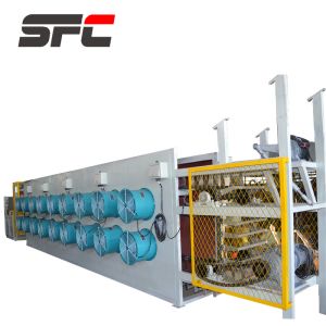 SFC Efficient Cooling Circular Batch Off Machine Rubber Coolant Easy Installatio