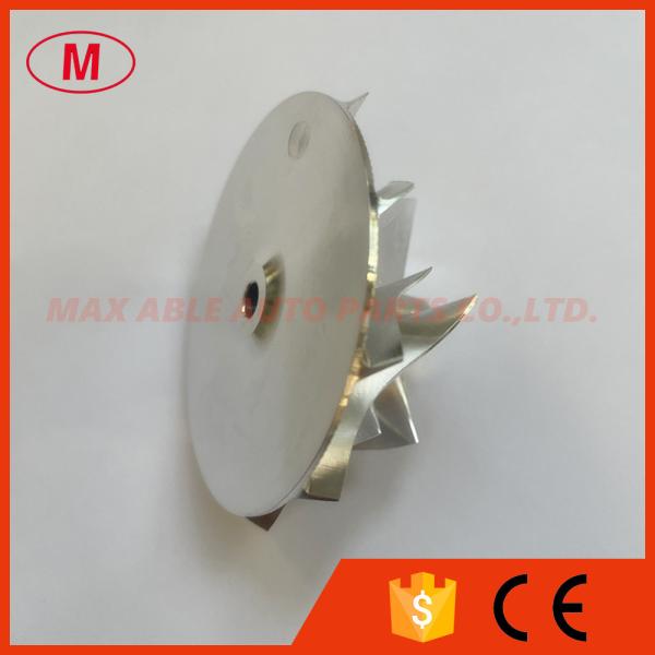 CT12 39.05/58.03mm 5+5 blades 17208-46030HF Milling/alumunim 2618/billet compressor wheel