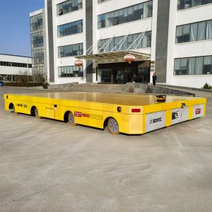 70 Tons Trackless Transfer Cart Omnidirectional Material Handling Cart