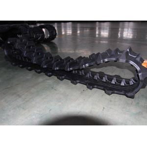 Customized Design Agricultural Rubber Tracks Jointless Structure 350 * 90 * 46mm