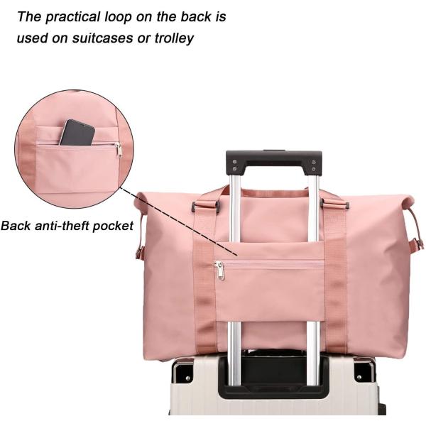 Ladies Duffel Travel Bag For Hiking Backpack Airline Women 46X20X31CM