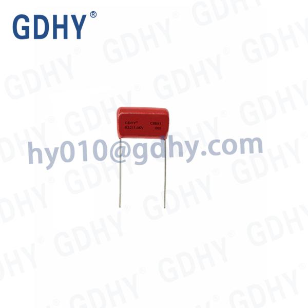 Buy Polypropylene Film Mosquito Bat Capacitors CBB81 822822J1600V P=15 at wholesale prices
