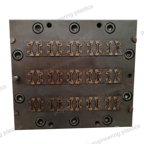Plastic Injection Moulding Die Plastic Extrusion Mold Used To Produce Thermal Break Strips