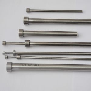 H13 SUJ2 SKD61 Ejector Pins And Sleeves Pin DIN16756 ISO8405 1.2344 Hot Work Die