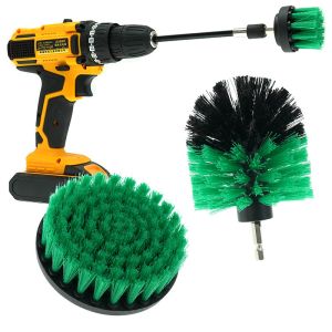 Quality 6inch Extended Drill Scrub Brush Attachment Scrubber Kit For Tile for sale